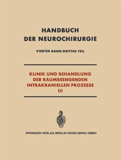 Klinik und Behandlung der Raumbeengenden Intrakraniellen Prozesse III