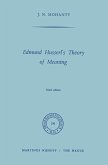 Edmund Husserl¿s Theory of Meaning