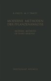 Modern Methods of Plant Analysis / Moderne Methoden der Pflanzenanalyse