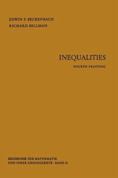 Inequalities - Beckenbach, Edwin F.; Bellman, R.