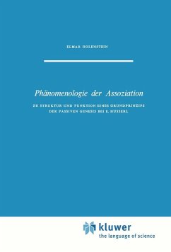 Cover Phänomenologie der Assoziation