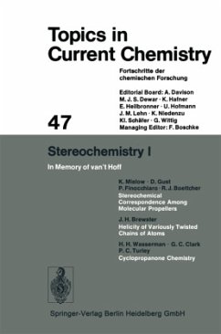 Stereochemistry 1 - Mislow, K.; Gust, D.; Finocchiaro, P.; Turley, P. C.; Brewster, J. H.; Wasserman, H. H.; Clark, G. C.; Boettcher, R. J.