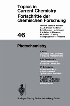 Photochemistry - Michl, Josef; Gundermann, Karl-Dietrich; Herndon, William C.; Quinkert, Gerhard; Jacobs, Peter; Kaiser, Klaus H.; Wiech, Gerhard; Stohrer, Wolf-Dieter