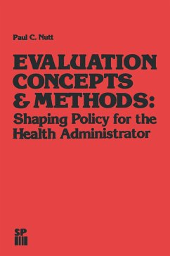 Evaluation Concepts & Methods - Nutt, Paul C.