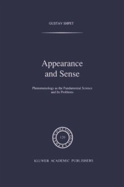 Appearance and Sense - Shpet, Gustav