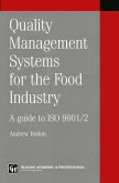 Quality management systems for the food industry Quality management systems for the food industry