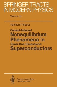 Current-Induced Nonequilibrium Phenomena in Quasi-One-Dimensional Superconductors - Tidecks, Reinhard