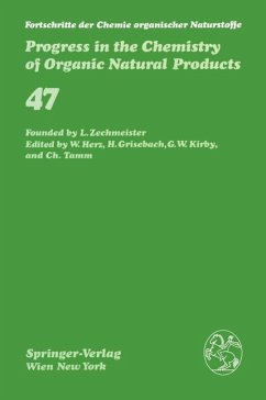 Fortschritte der Chemie organischer Naturstoffe / Progress in the Chemistry of Organic Natural Products