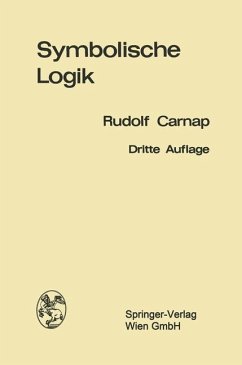 Einführung in die symbolische Logik - Carnap, Rudolf