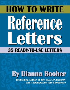 How to Write Reference Letters (eBook, ePUB) - Booher, Dianna