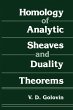 Homology of Analytic Sheaves and... - Bild 1