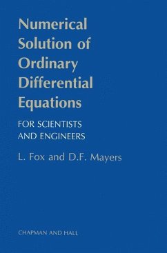 Numerical Solution of Ordinary Differential Equations - Fox, L.