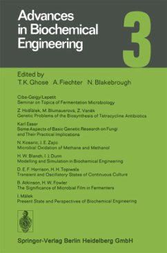 Advances in Biochemical Engineering - Ghose, T. K.;Fiechter, A.;Blakebrough, N.