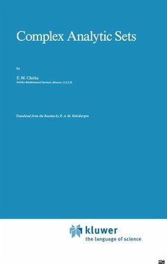 Complex Analytic Sets - Chirka, E.M.
