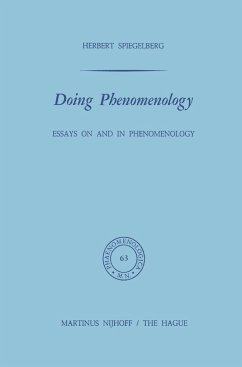 Doing Phenomenology - Spiegelberg, E.
