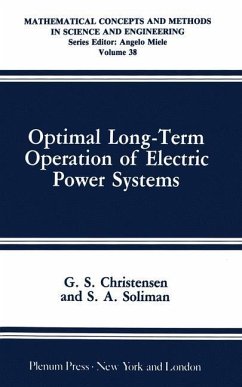 Optimal Long-Term Operation of Electric Power Systems - Christensen, G. S.;Soliman, S. A.