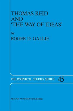 Thomas Reid and ¿The Way of Ideas¿ - Gallie, R.D.