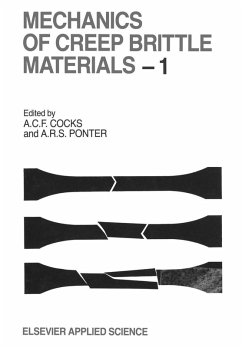 Cover Mechanics of Creep Brittle Materials 1