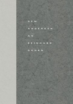 Dem Andenken an Reinhard Dohrn