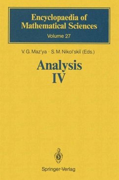 Analysis IV - Maz'ya, V. G.