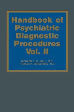 Handbook of Psychiatric Diagnostic Procedures - Hall, R. C. W.;Beresford, T. P.