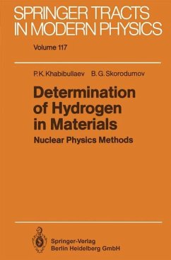 Determination of Hydrogen in Materials - Khabibullaev, Pulat K.;Skorodumov, Boris G.