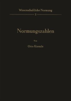 Normungszahlen - Kienzle, O.