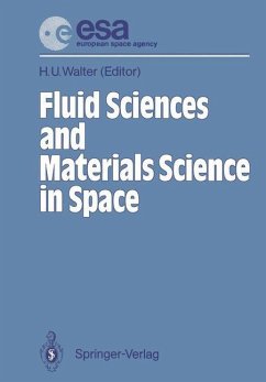 Fluid Sciences and Materials Science in Space