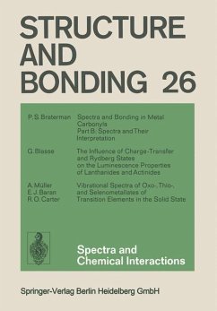 Spectra and Chemical Interactions - Duan, Xue; Gade, Lutz H.; Mingos, David Michael P.; Armstrong, Fraser Andrew; Takano, Mikio; Poeppelmeier, Kenneth R.