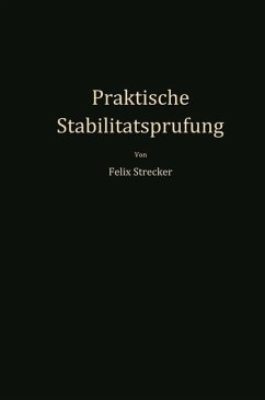 Praktische Stabilitätsprüfung - Strecker, Felix