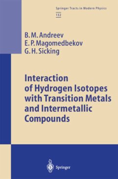 Interaction of Hydrogen Isotopes with Transition Metals and Intermetallic Compounds - Andreev, B. M.;Magomedbekov, E. P.;Sicking, G. H.
