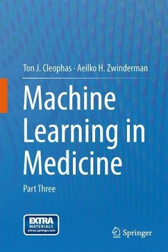 Machine Learning in Medicine - Cleophas, Ton J. M.;Zwinderman, Aeilko H.