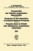 Fortschritte der Chemie Organischer Naturstoffe / Progress in the Chemistry of Organic Natural Products / Progrès Dans la Chimie des Substances Organiques Naturelles