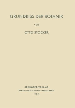 Grundriss der Botanik - Stocker, O.