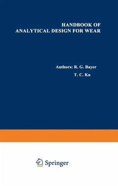 Cover Handbook of Analytical Design for Wear