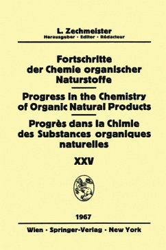 Progress in the Chemistry of Organic Natural Products / Fortschritte der Chemie Organischer Naturstoffe / Progrès dans la Chimie des Substances Organiques Naturelles - Ashurst, P. R.; Vivar, A. Romo De; Sutherland, J. K.; Waldschmidt-Leitz, E.; Morrison, G. A.; Bohlmann, F.; Farkas, L.; Gaoni, Y.; Kling, H.; Mechoulam, R.; Wieland, Th.; Pallos, L.; Romo, J.