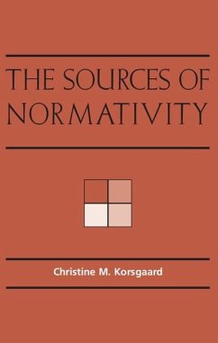 Sources of Normativity (eBook, ePUB) - Korsgaard, Christine M.
