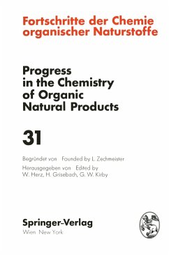 Fortschritte der Chemie Organischer Naturstoffe / Progress in the Chemistry of Organic Natural Products - Andersen, N. H.; Schmidt, R.; Schrauzer, G. N.; Swan, G. A.; Tamm, Ch.; Wagner, H.; Brady, St. F.; Winterfeldt, E.; Harris, C. M.; Harris, Th. M.; Hecker, E.; Hindley, K. B.; McGregor, D. N.; Marshall, J. A.; Roberts, J. C.