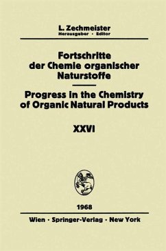 Fortschritte der Chemie Organischer Naturstoffe/Progress in the Chemistry of Organic Natural Products - Zechmeister, L.