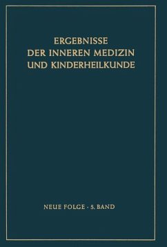 Ergebnisse der Inneren Medizin und Kinderheilkunde