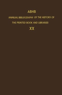 ABHB Annual Bibliography of the History of the Printed Book and Libraries - The Committee of Rare Books and Manuscripts of the International Fed