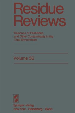 Residue Reviews - Gunther, Francis A.