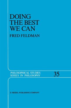 Doing the Best We Can - Feldman, Fred