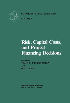 Risk, Capital Costs, and Project Financing Decisions
