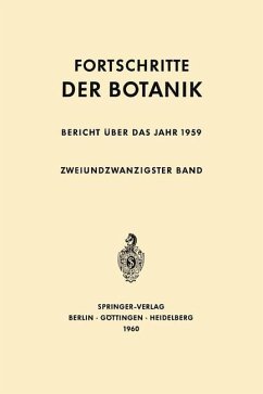 Bericht über das Jahr 1959 - Gäumann, Ernst; Bünning, Erwin