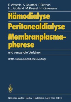 Hämodialyse, Peritonealdialyse, Membranplasmapherese - Wetzels, Egon;Colombi, Aldo;Dittrich, Peter