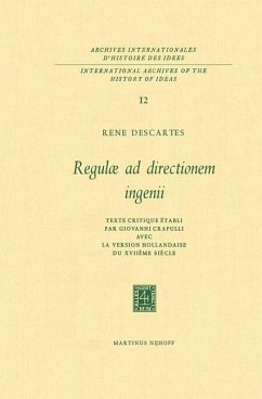 Regulæ ad Directionem IngenII - Descartes, René