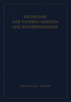 Ergebnisse der Inneren Medizin und Kinderheilkunde - Heilmeyer, L.; Rudder, B. De; Glanzmann, E.; Schoen, R.