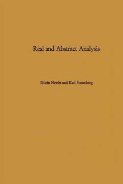 Real and Abstract Analysis - Hewitt, E.; Stromberg, K.