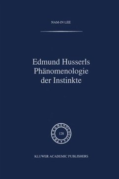 Edmund Husserls Phänomenologie der Instinkte - Nam-In Lee